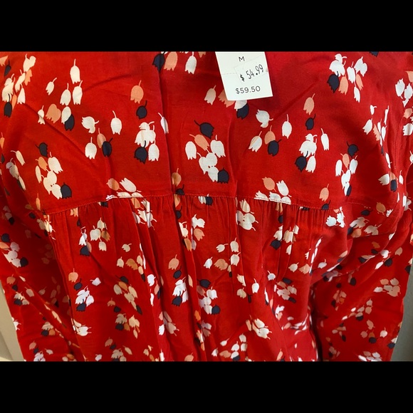 LOFT Tulip 🌷 Long Sleeve Top - Picture 6 of 10